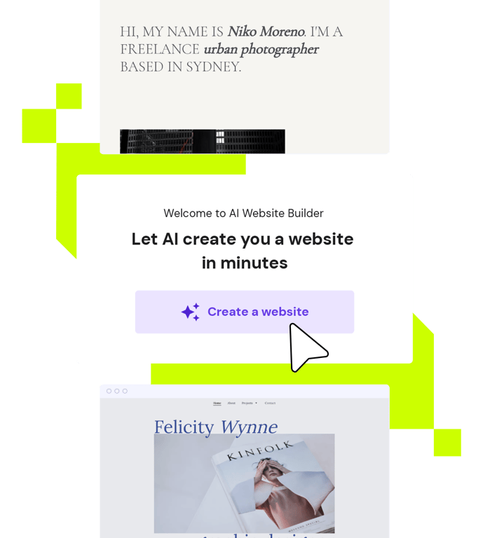 Create a website in 3 easy steps