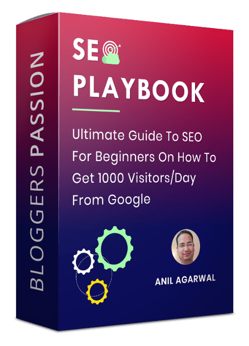 SEO Playbook eBook by Anil Agarwal