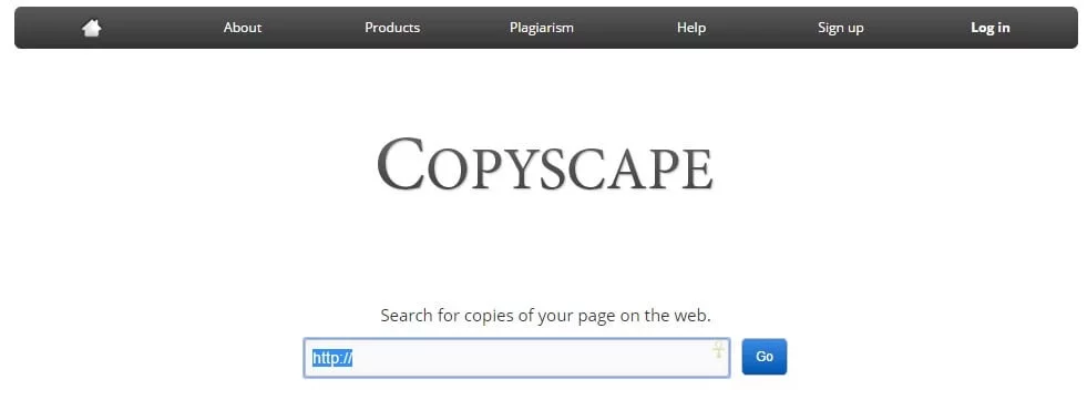 Copyscape Plagiarism Checker