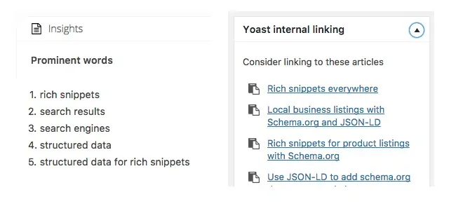 yoast linking