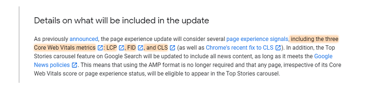 since the last June, Google has been started considering core web vitals as a rank factor