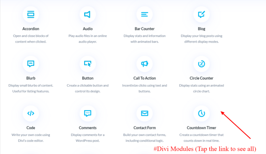 divi modules