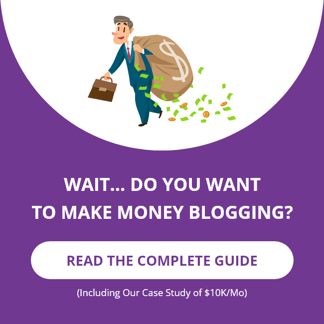 make money blogging popup