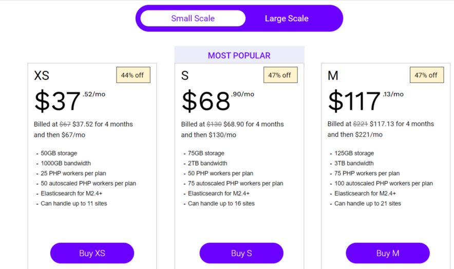 Nexcess magento hosting plans