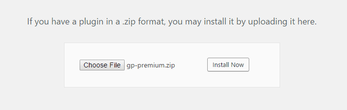 install gp premium