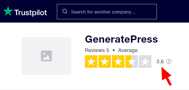 trustpilot generatepress