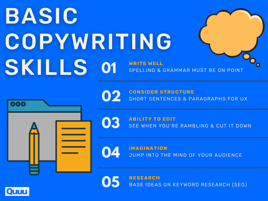 copywriting skills in seo