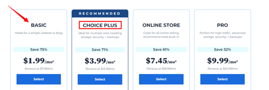 bluehost free domain plans