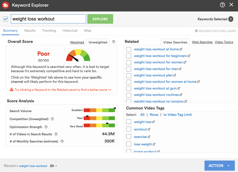 keyword explorer