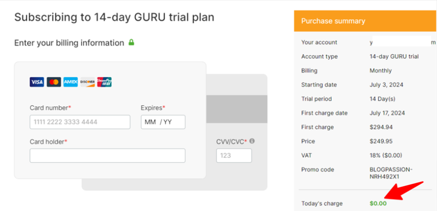 semrush guru coupon