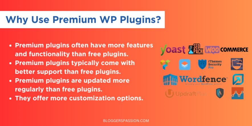 premium plugin benefits