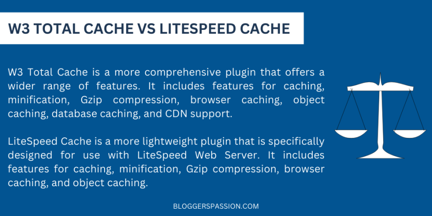 w3tc vs litespeed