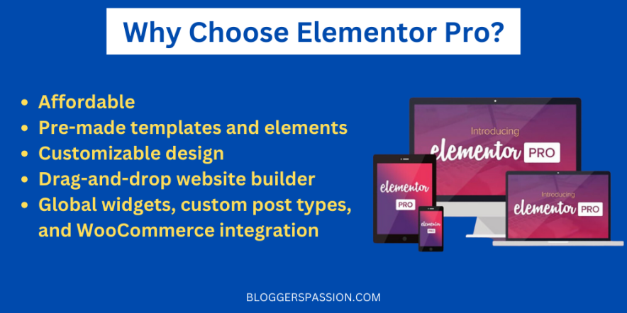 why use elementor pro