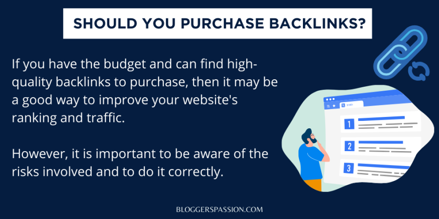 should you purchase backlinks