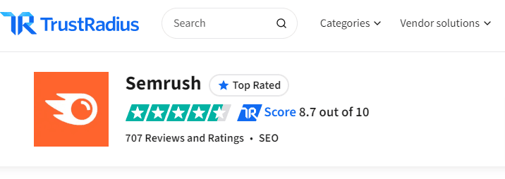 trustradius semrush