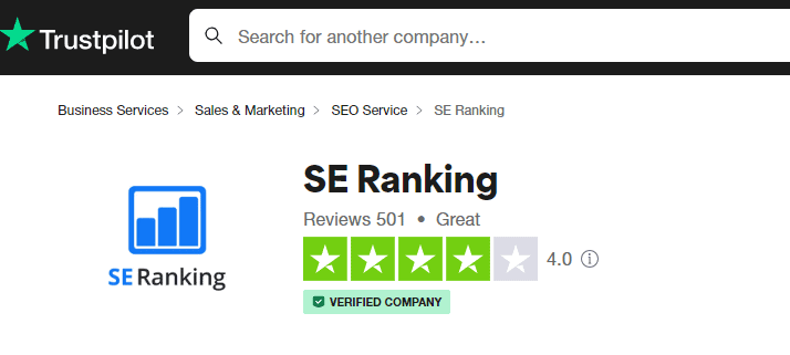 se ranking trustpilot