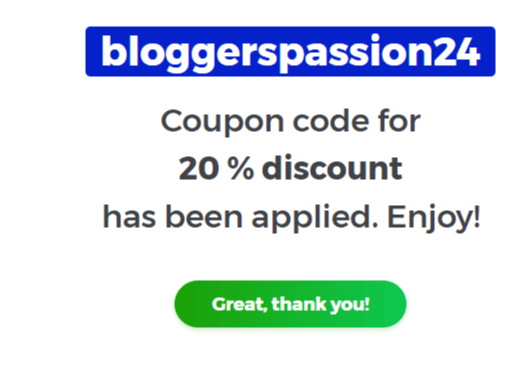 mangools coupon code has been applied