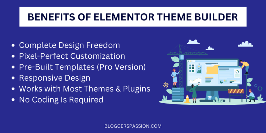 elementor theme builder benefits