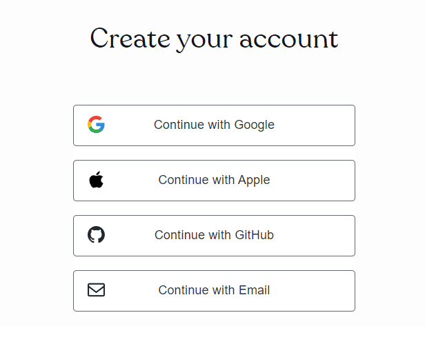 Step 2 create a free account on wordpress.com