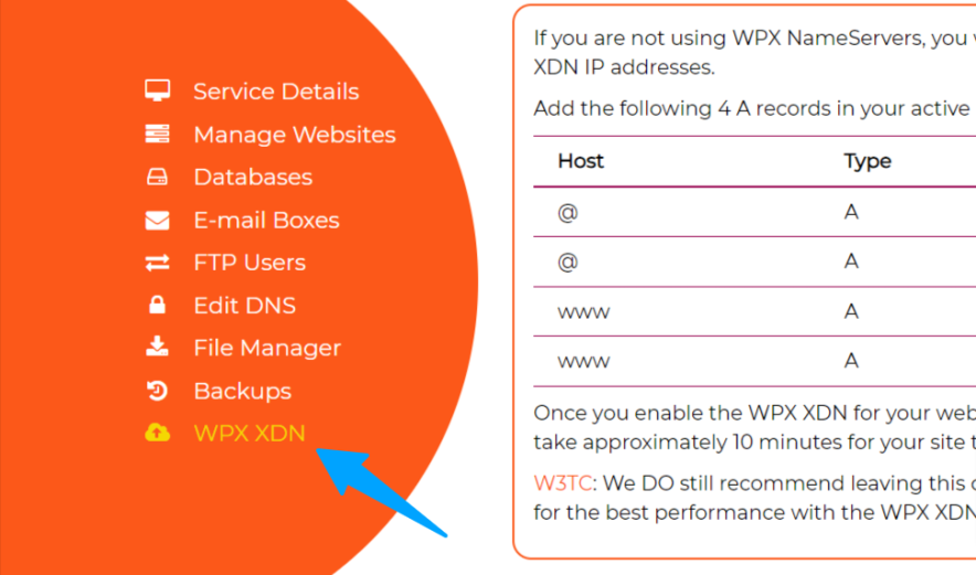 wpx built in cdn