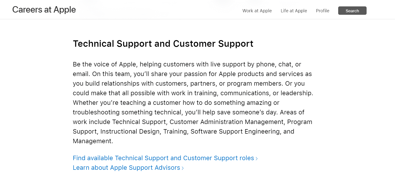 Apple Home Care Advisor