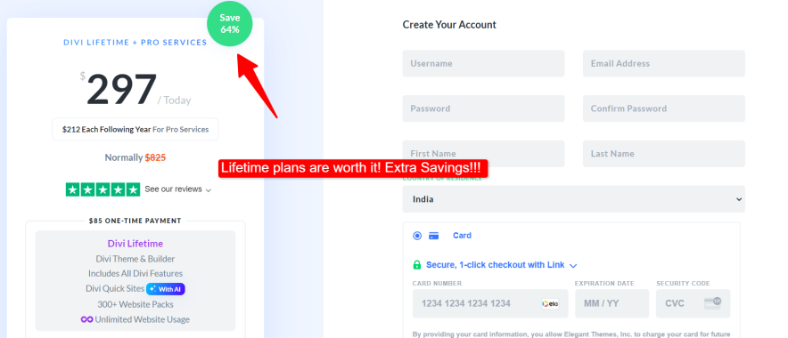 divi promo code has been activated