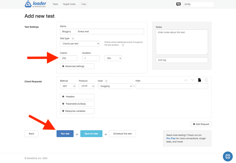 loader io test cloudways