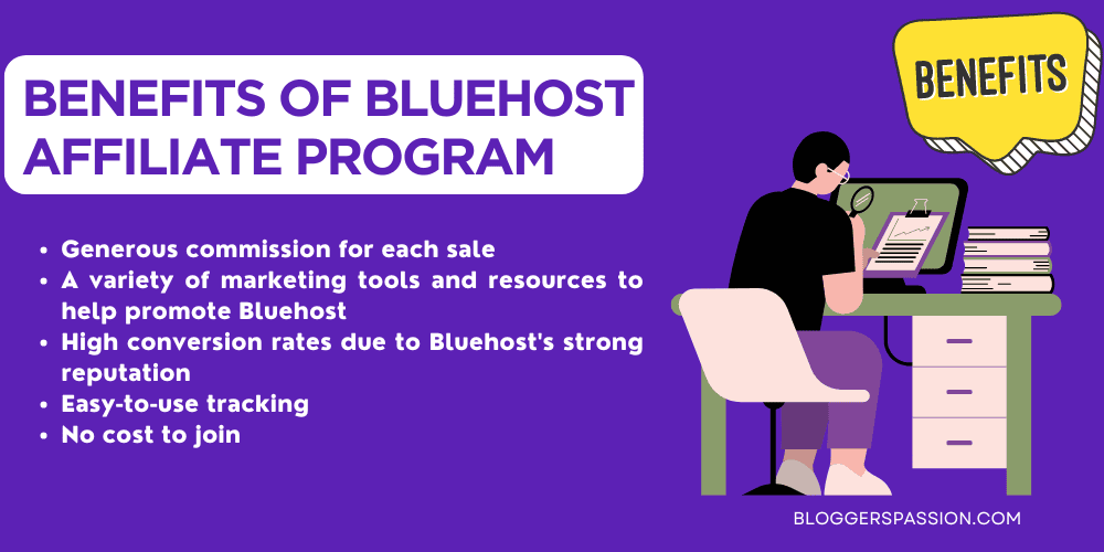 bluehost affiliate benefits