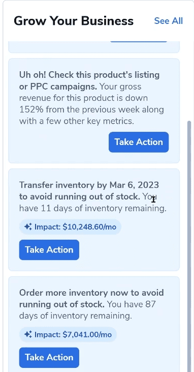 helium 10 automated insights