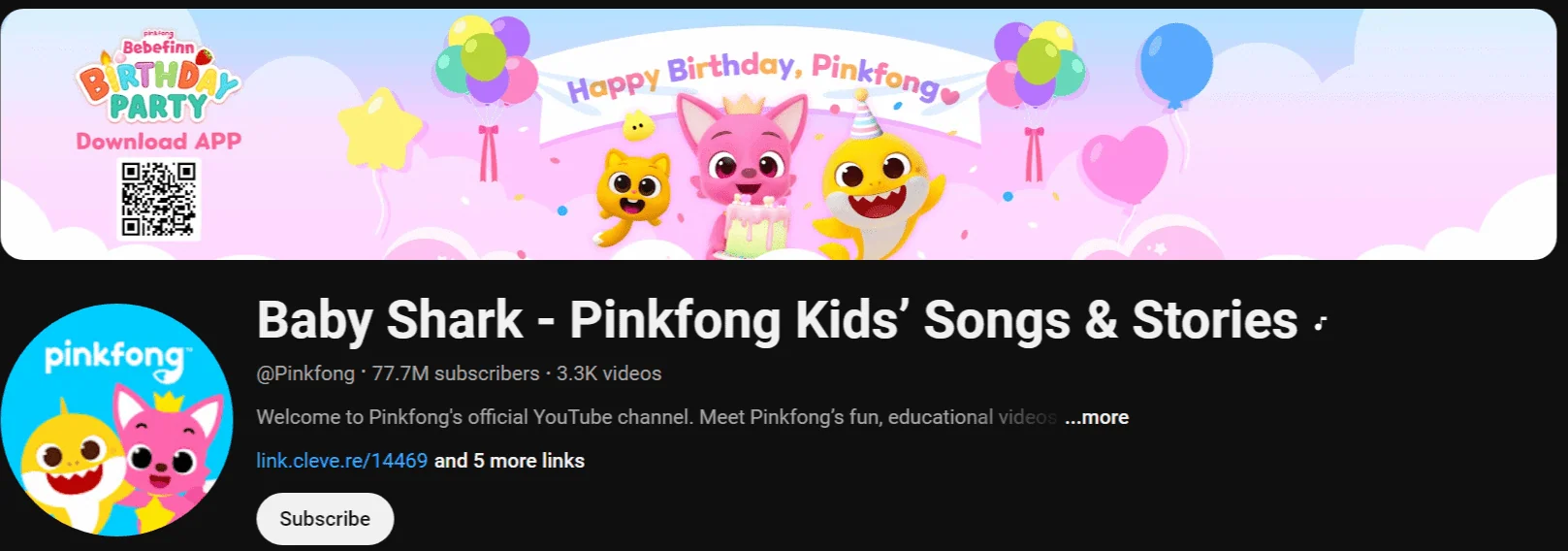 Baby Shark - Pinkfong Kids’ Song