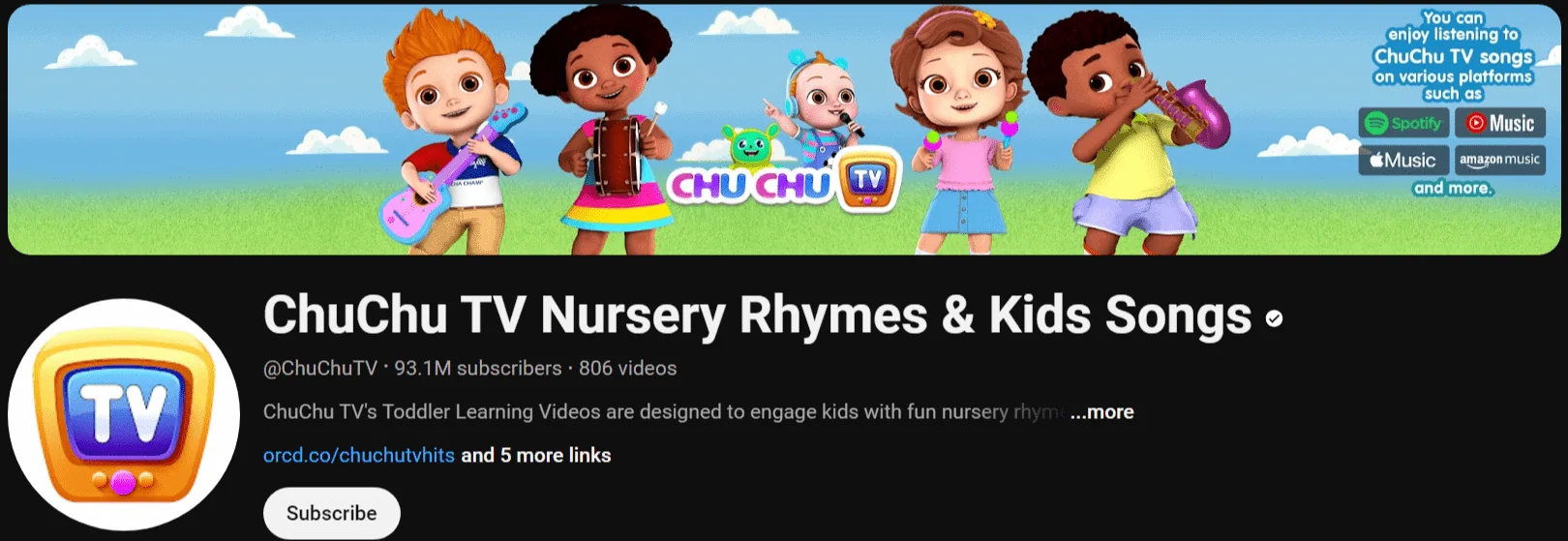 ChuChu TV Nursery Rhymes