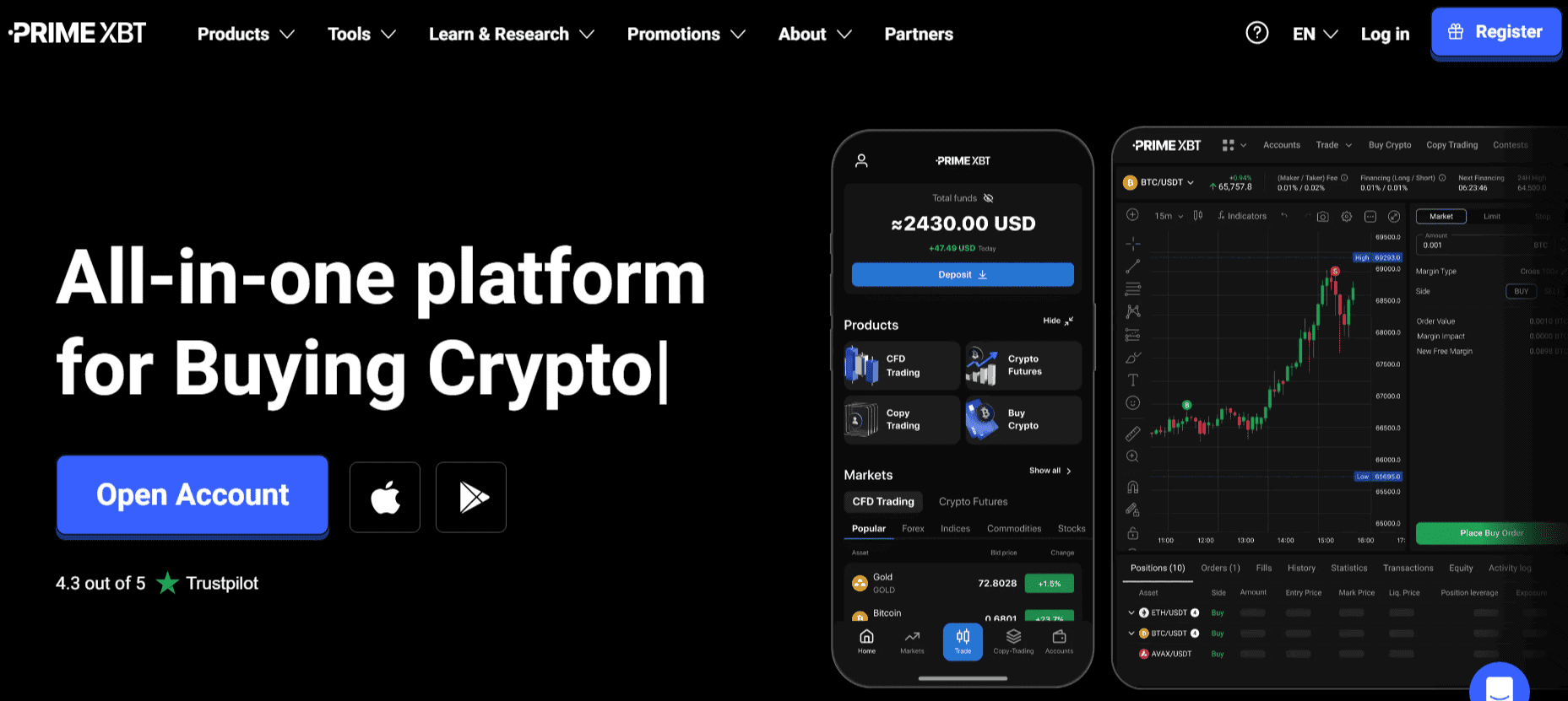 PrimeXBT Crypto Affiliate Program