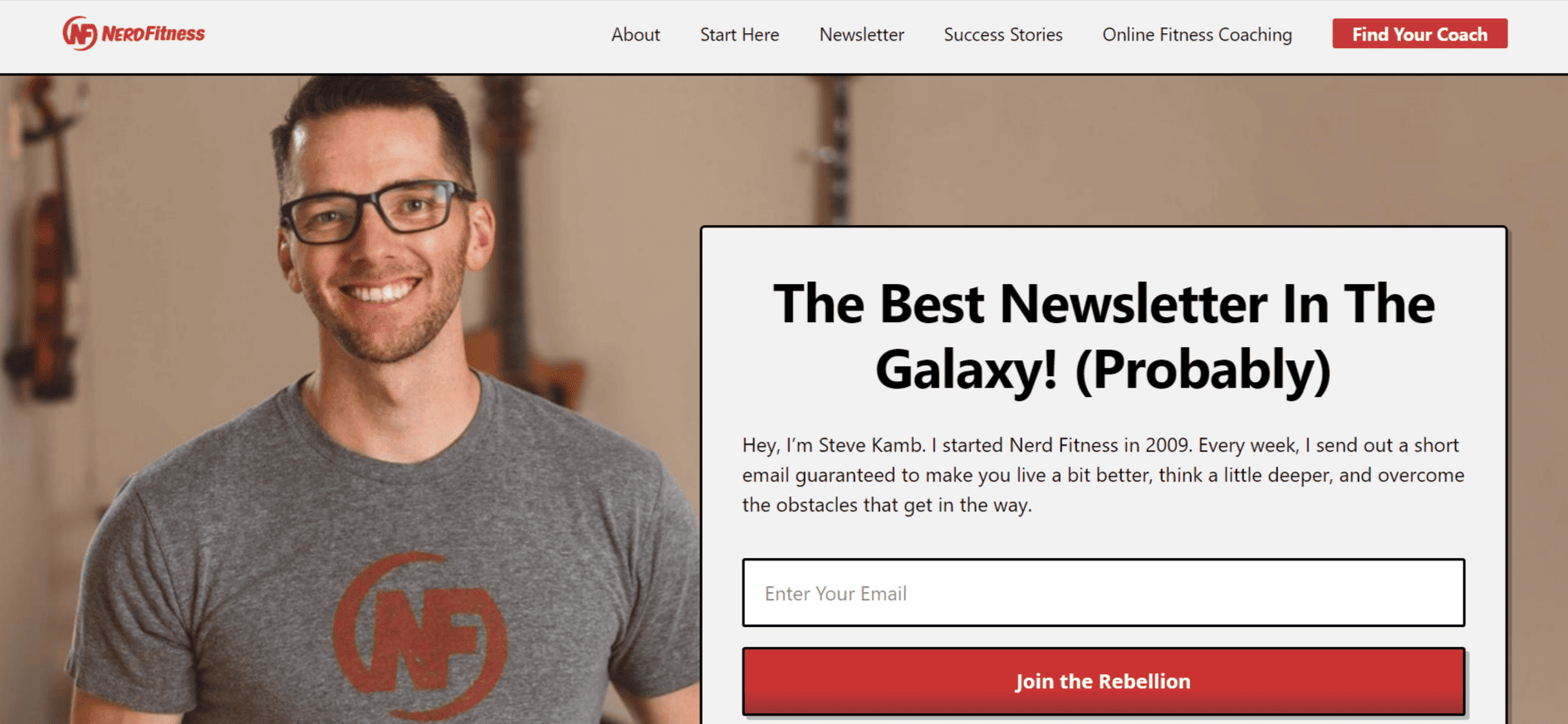 Best Fitness Blog nerd fitness 