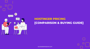 Hostinger Pricing