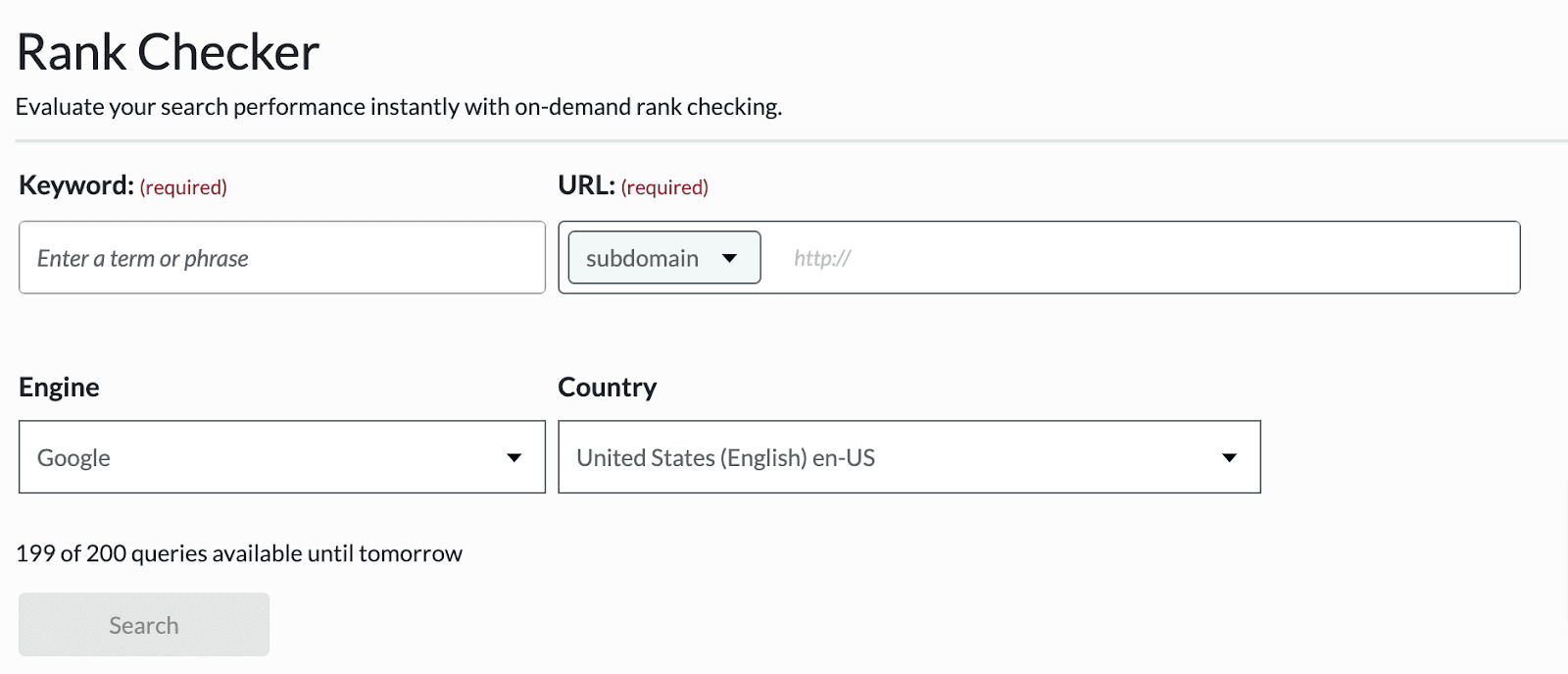 rank checker