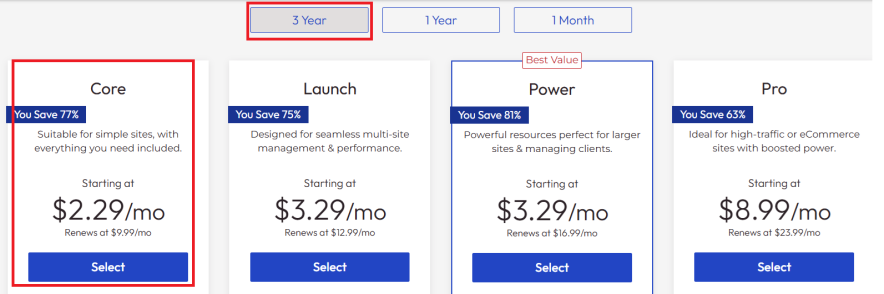 step 3 claim inmotion hosting discount